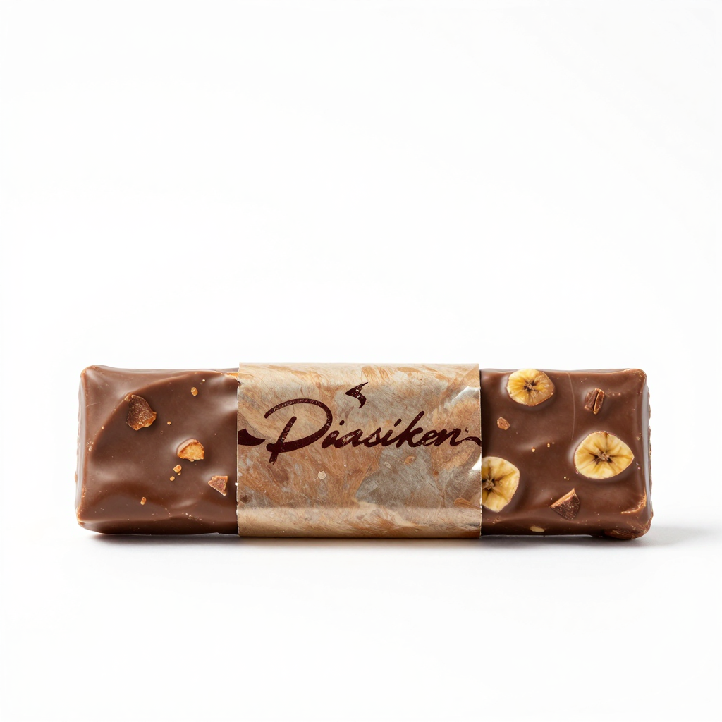 Luxurious Milk Chocolate Banana Chip Delight Bar
