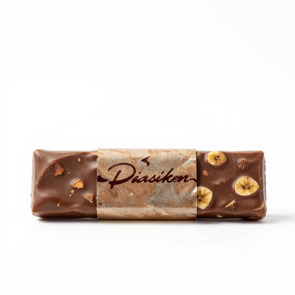Luxurious Milk Chocolate Banana Chip Delight Bar