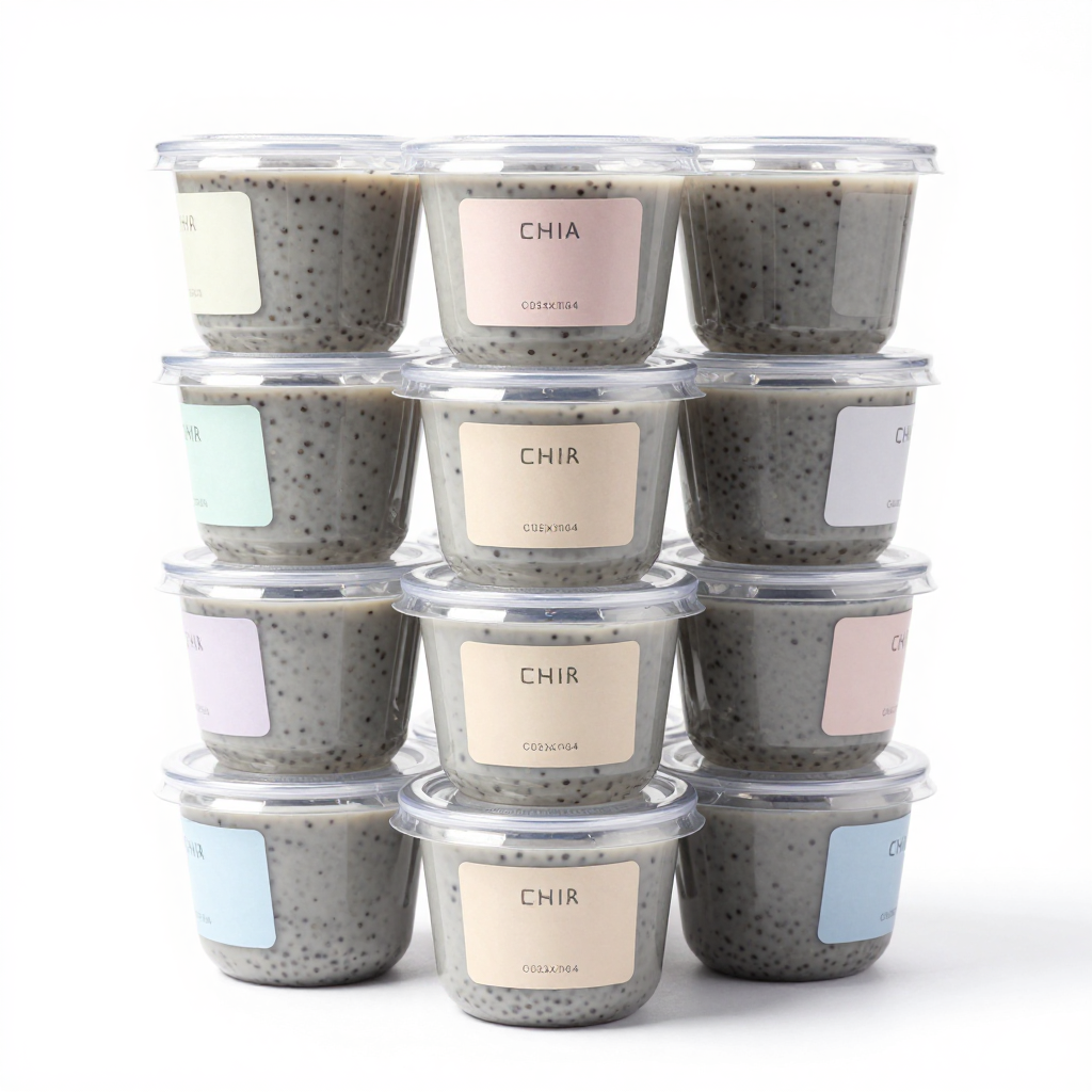 Chia Seed Pudding Cups