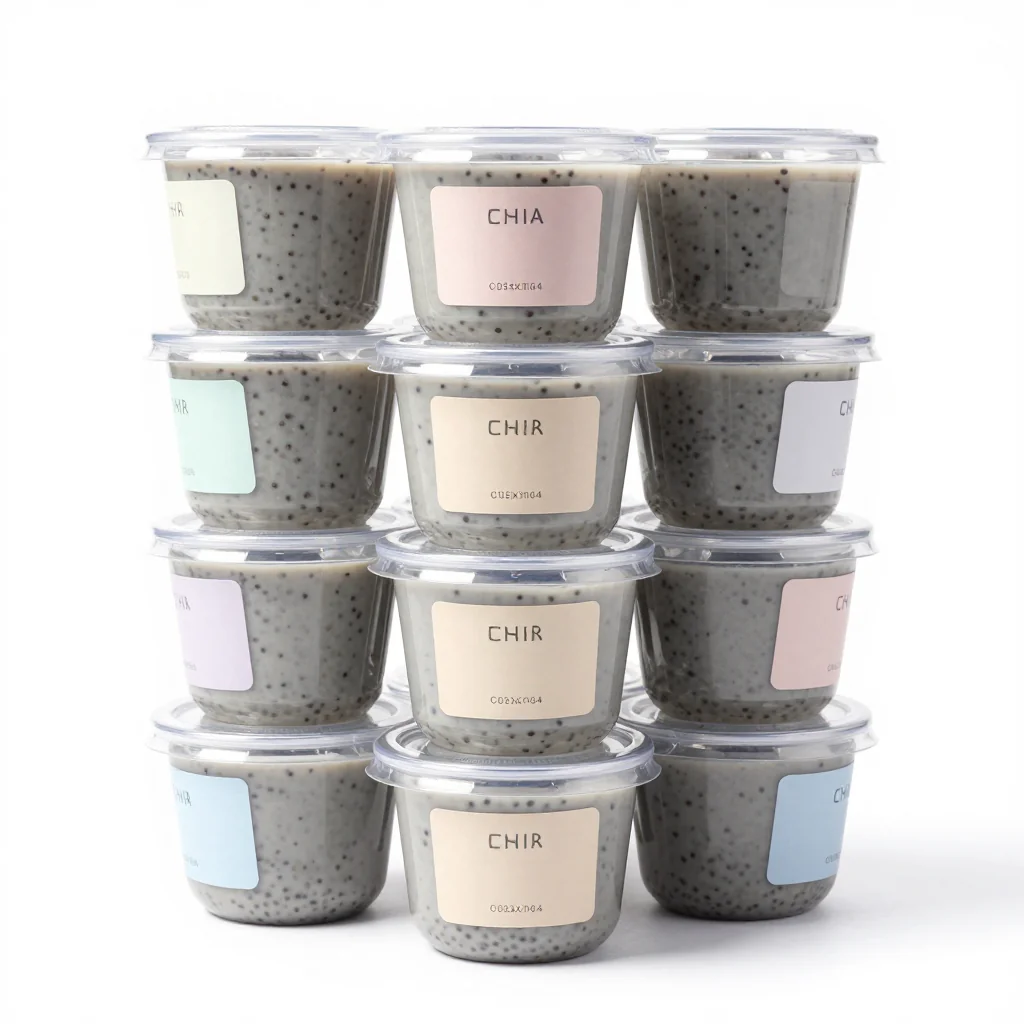 Chia Seed Pudding Cups
