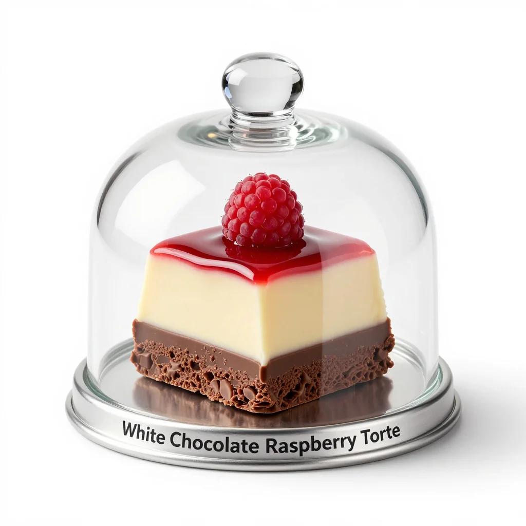 White Chocolate Raspberry Torte