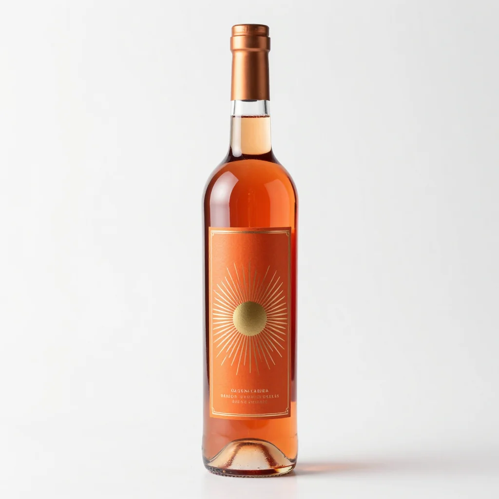 Saffron Sunset Vermouth