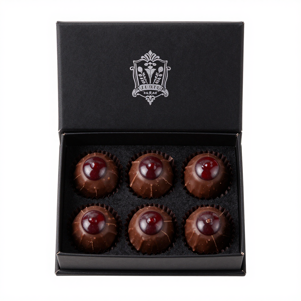 Velvet Noir Truffle Box