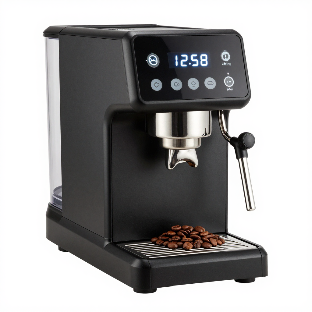 Velvet Noir Espresso Machine