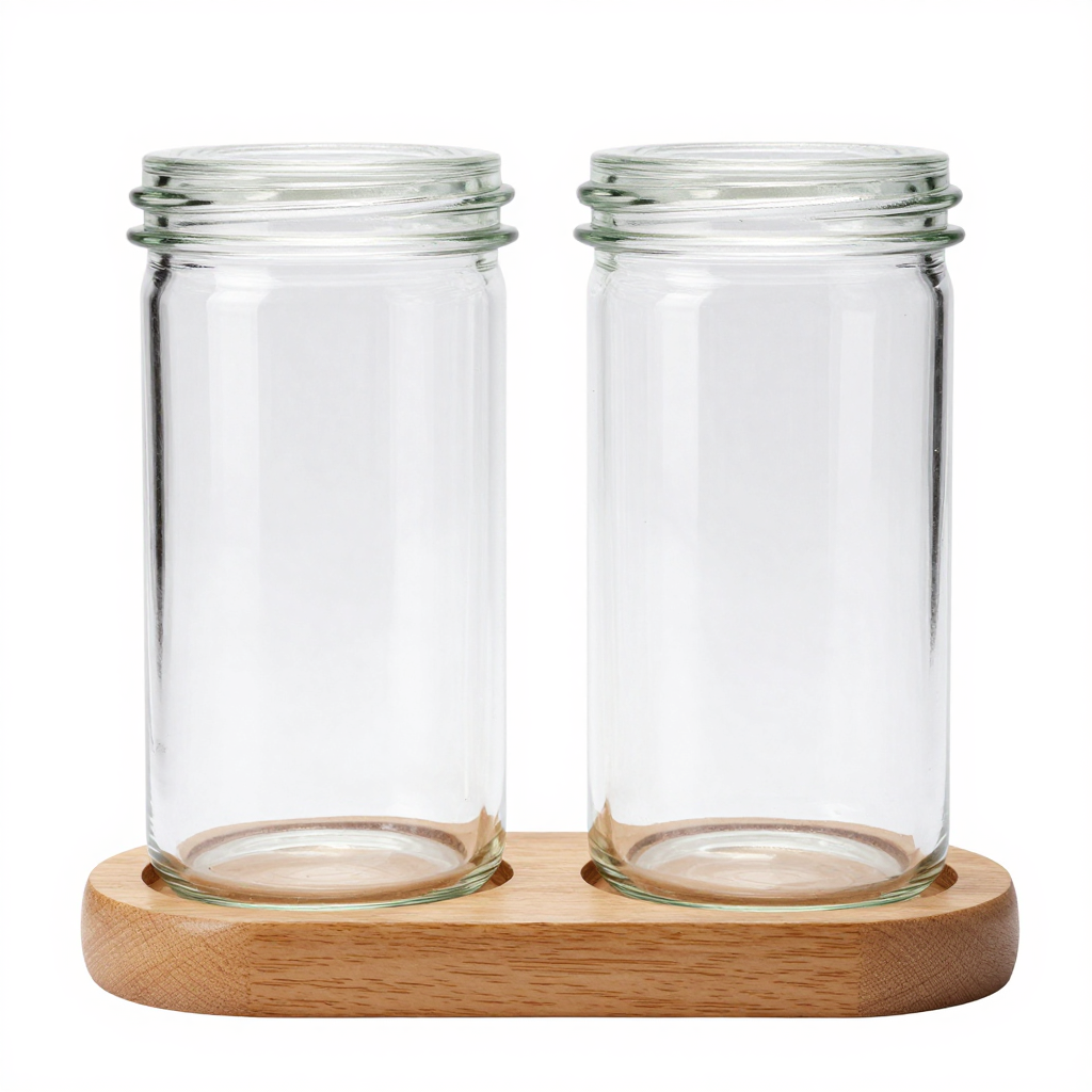 Glass Pasta & Rice Storage Jars