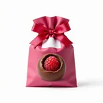 Milk Chocolate Raspberry Truffle - 1