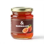 Spiced Apple Jelly with Cinnamon and Cloves in a Cozy Clear Glass Jar - 2