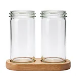 Glass Pasta & Rice Storage Jars - 1