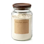Barley Flour in Natural Glass Jar - 2